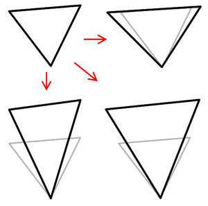 Variation of the ribs' structural capacity through wider and/or deeper cross sections