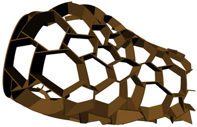Planar members with end-connections